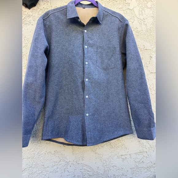 Classic Gray Women's Button-Up Sweatshirt - Picture 1 of 8